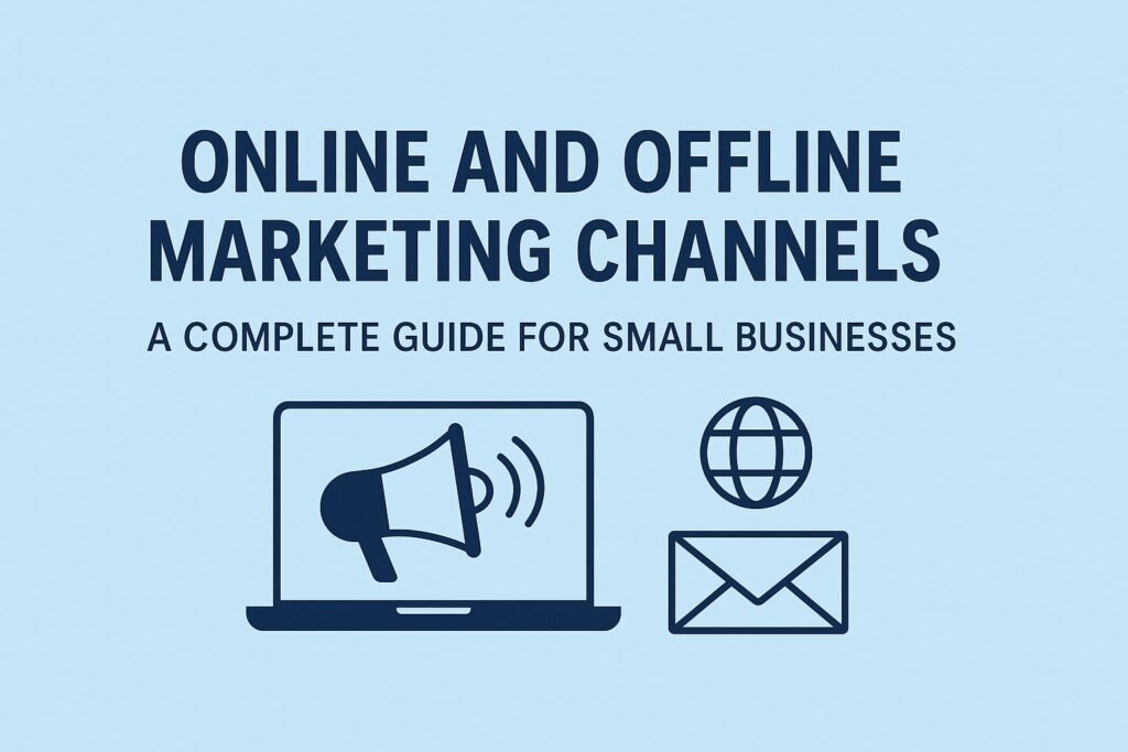 online and offline marketing channels visual guide
